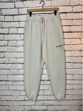 Men's ALLSAINTS Sweatpants Joggers size Medium Tan Underground Sweatpants